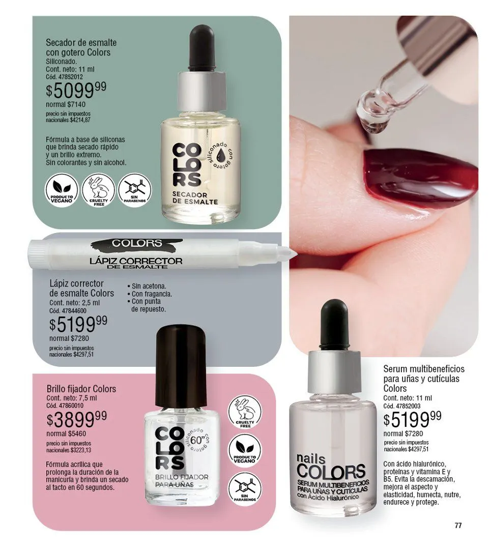 Ofertas de Catalogo Millanel 20 de octubre al 10 de noviembre 2025 - Página 77 del catálogo