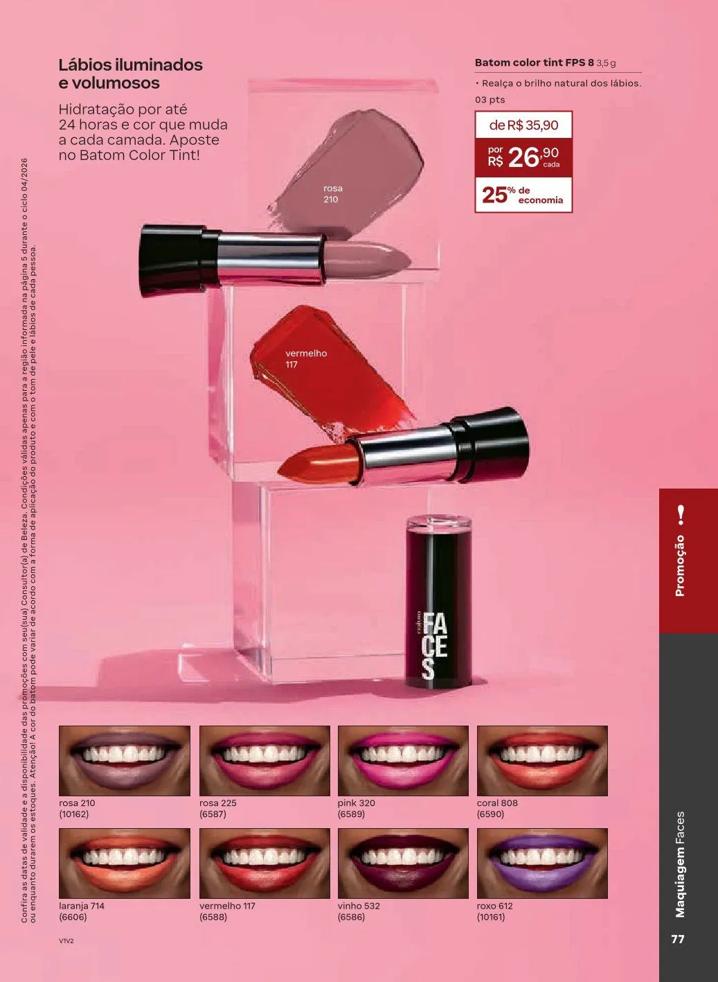 Encarte de NATURA 1 de abril até 30 de abril 2026 - Pagina 77