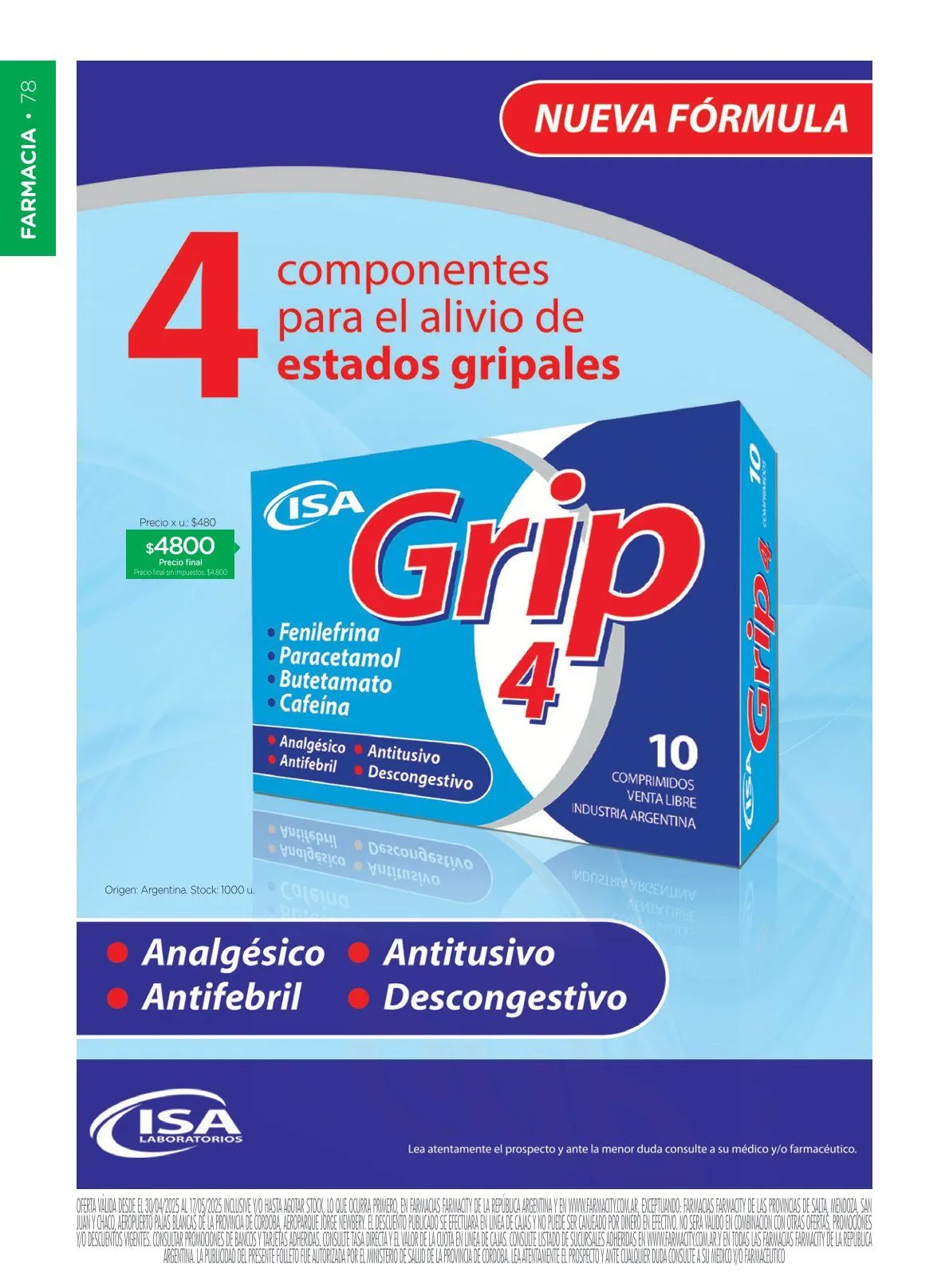 Ofertas de Farmacity Ofertas 6 de mayo al 17 de mayo 2025 - Página 76 del catálogo