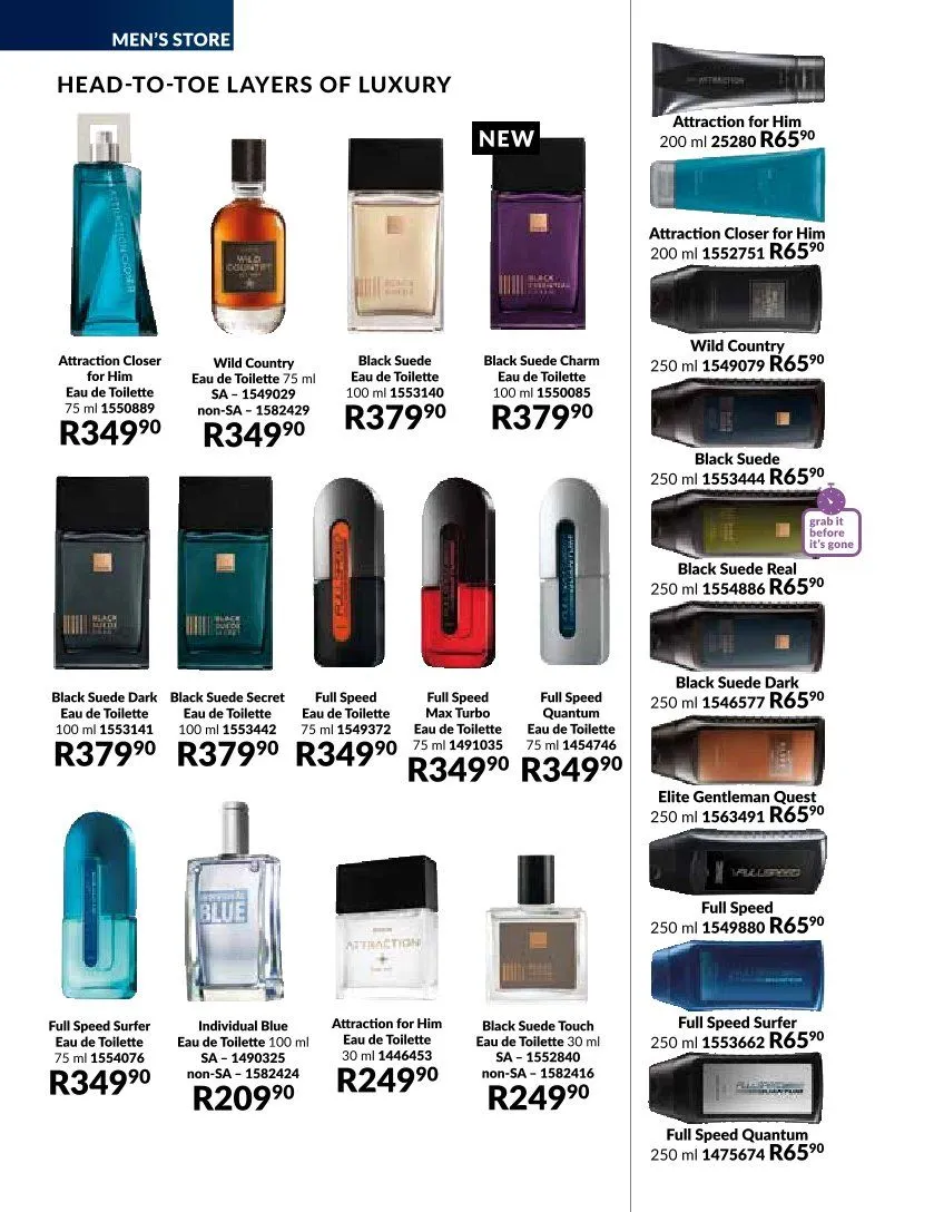Avon Sales from 1 August to 31 August 2025 - Catalogue Page 109