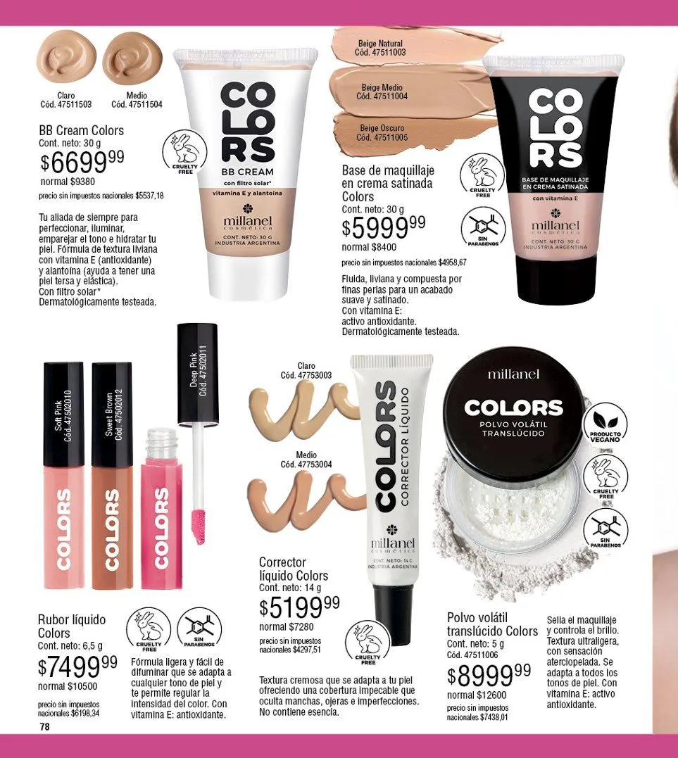 Ofertas de Ofertas Millanel  22 de junio al 20 de julio 2026 - Página 78 del catálogo