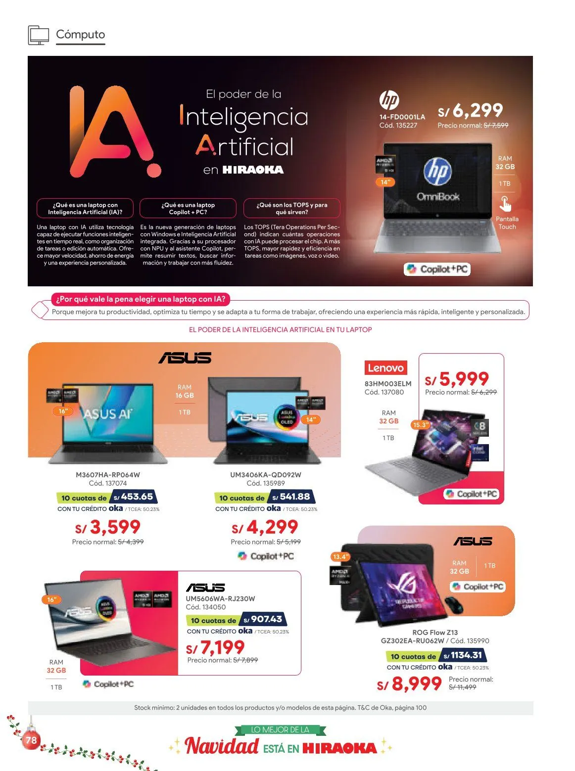 Catalogo de Hiraoka Ofertas 9 de diciembre al 31 de diciembre 2025 - Pag 78