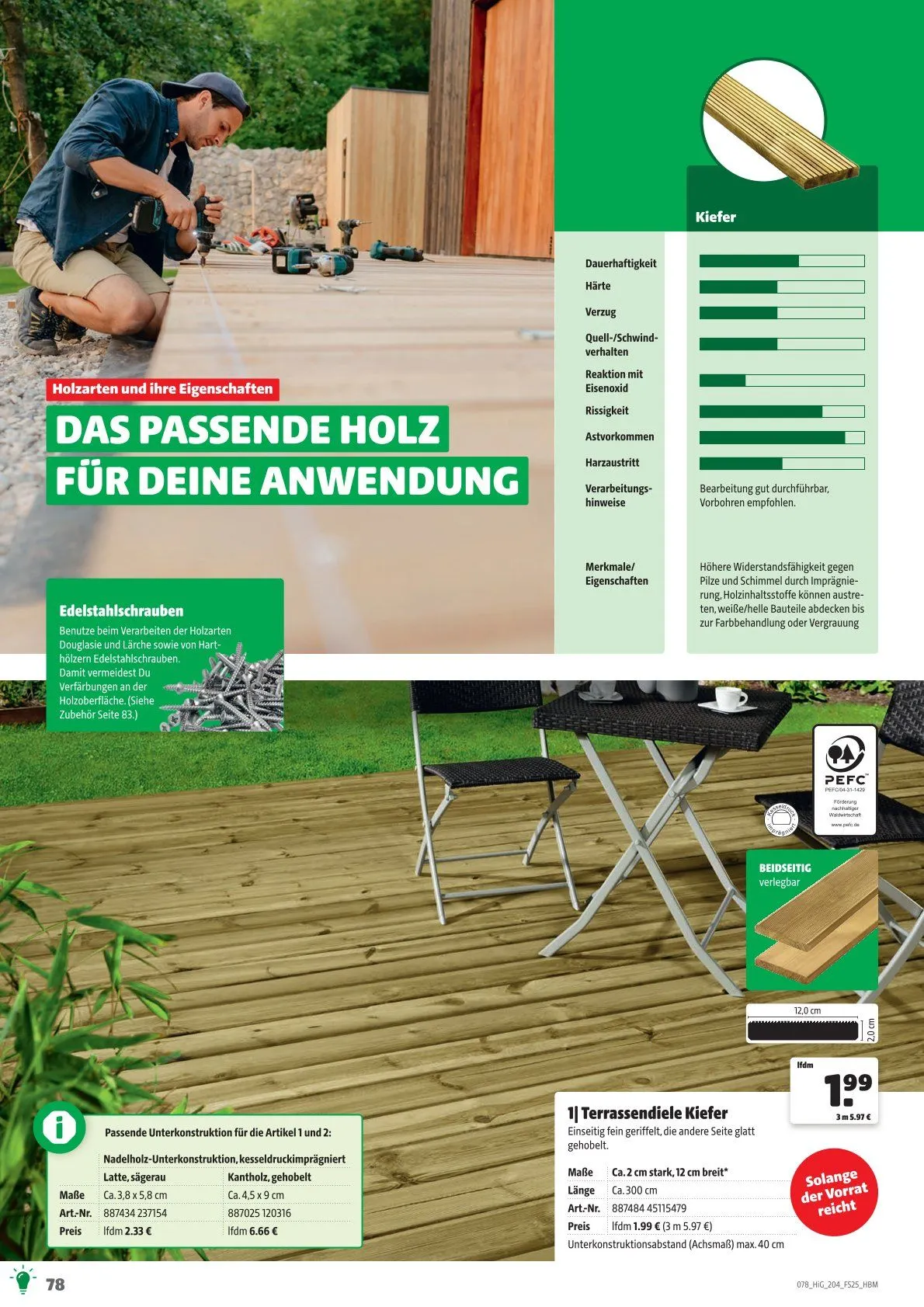 Hagebau Prospekt von 21. Mai bis 31. Dezember 2025 - Prospekt seite 77