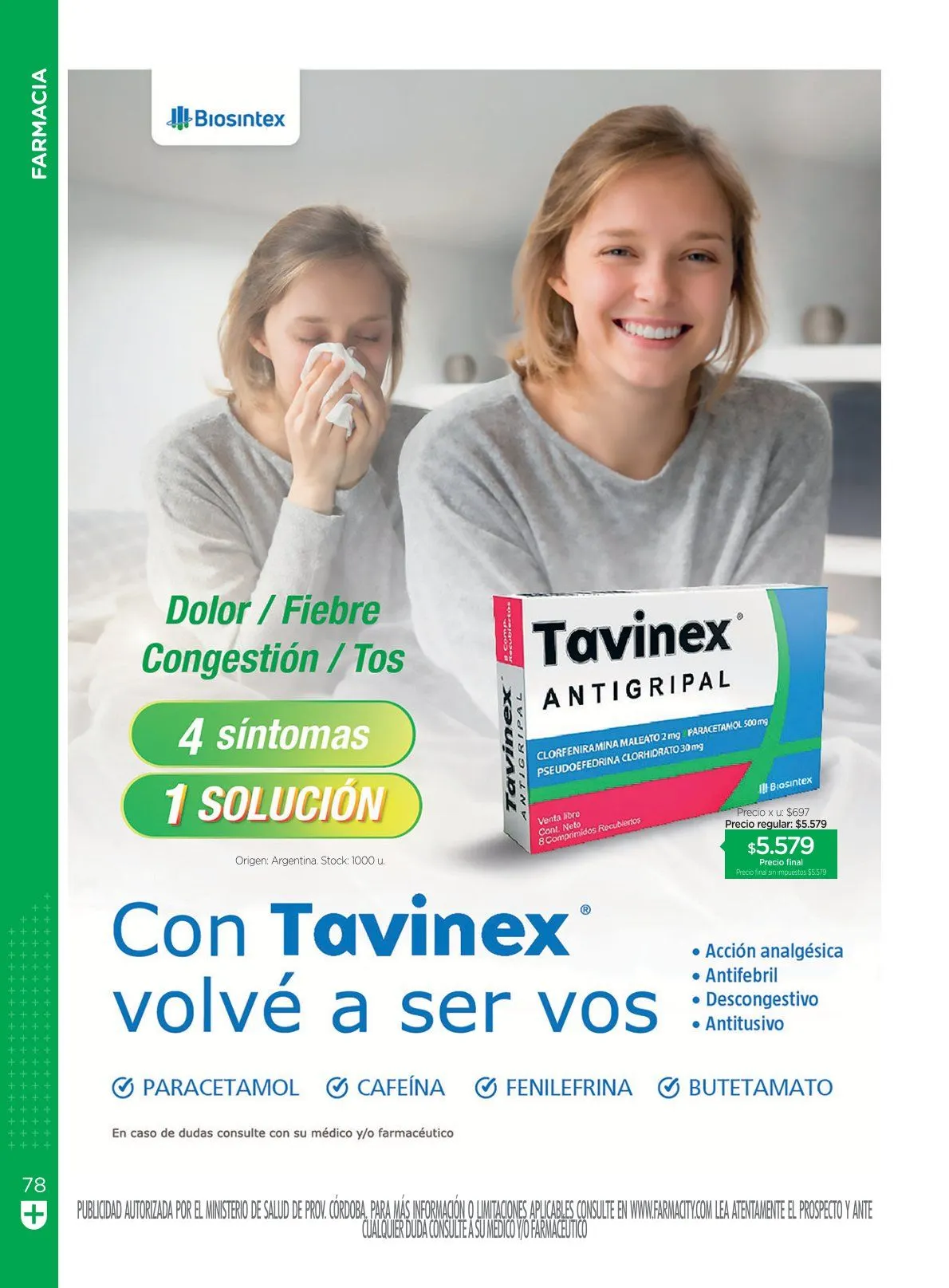 Ofertas de Farmacity Ofertas 1 de julio al 22 de julio 2026 - Página 78 del catálogo