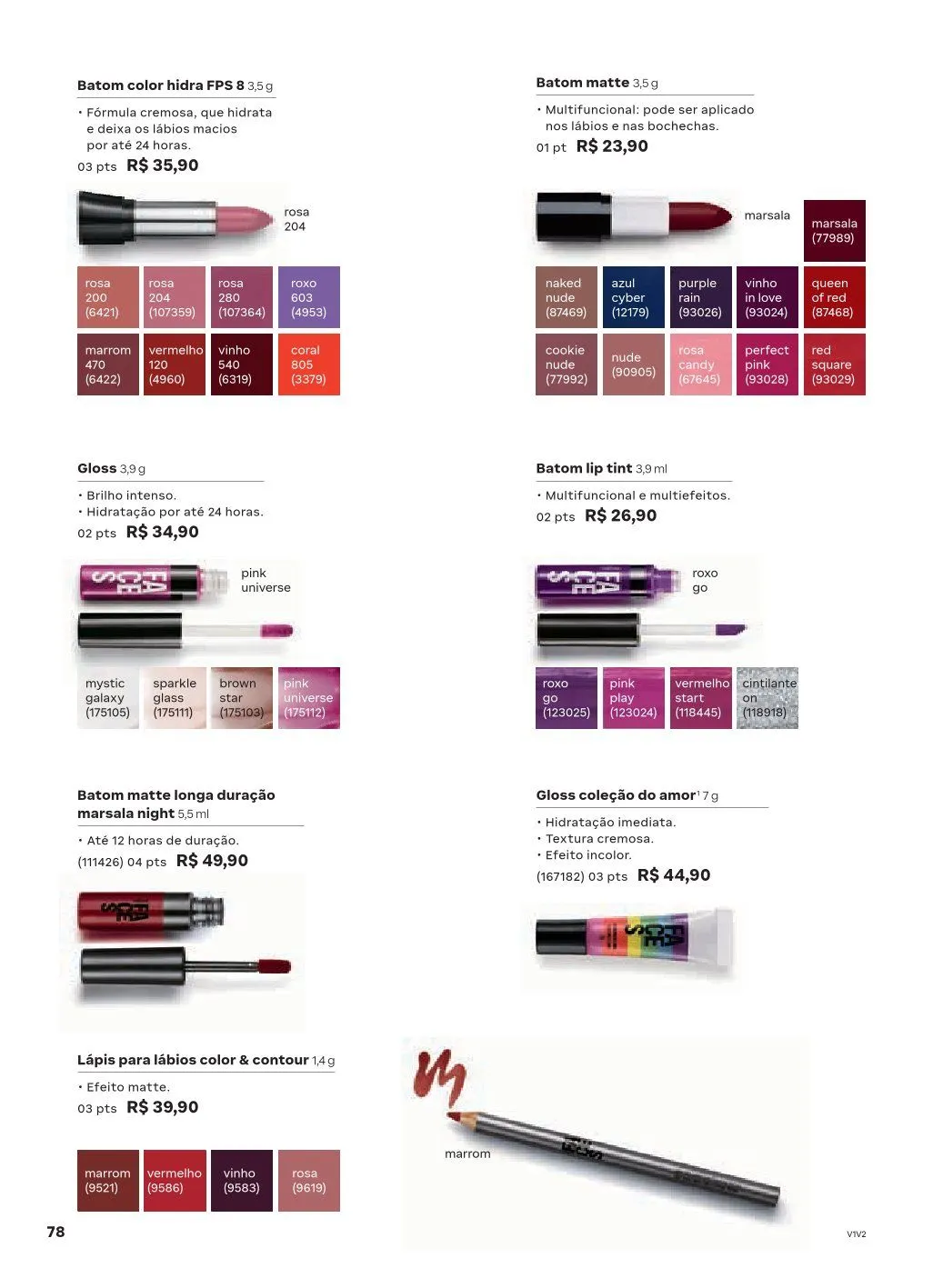 Encarte de NATURA 1 de abril até 30 de abril 2026 - Pagina 78