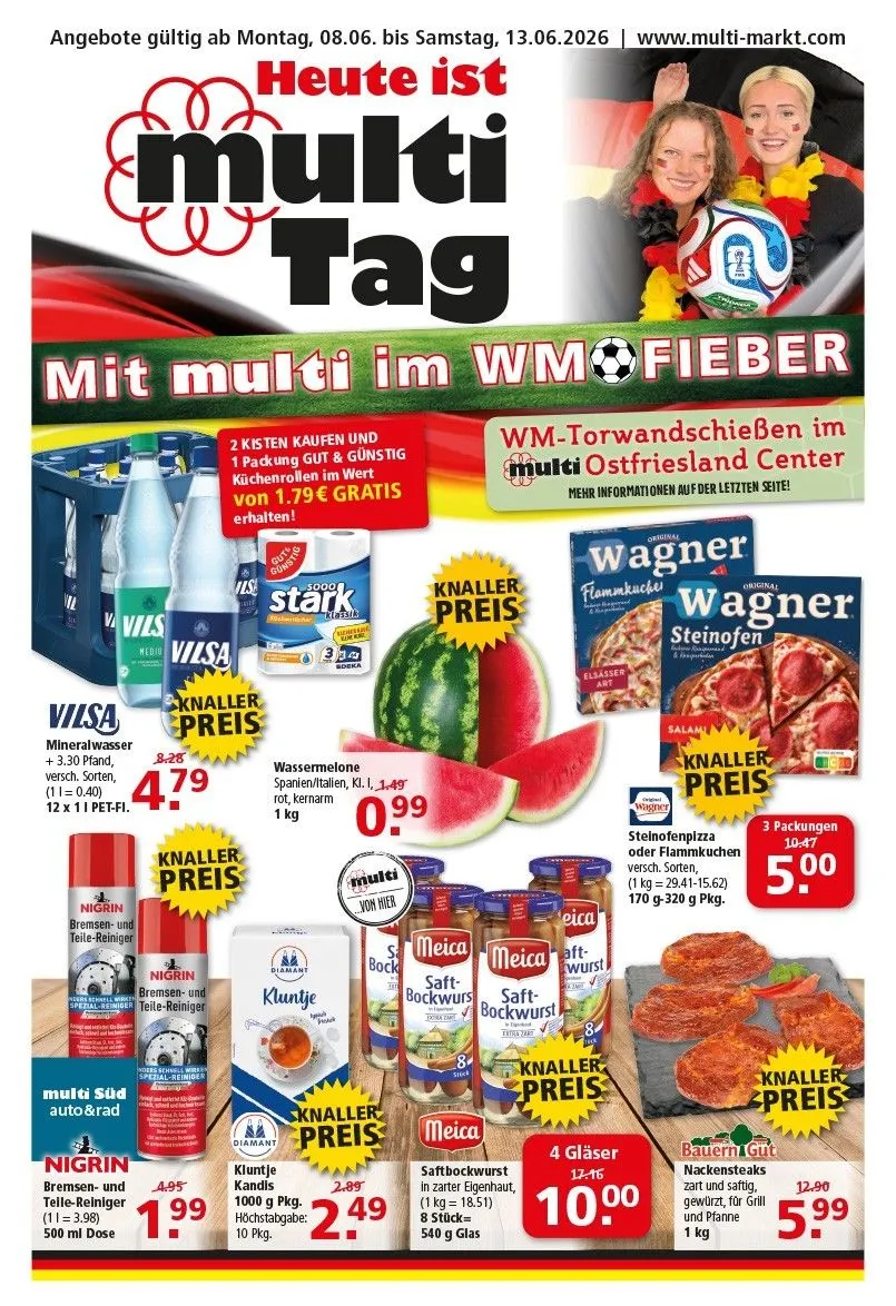 Multi Markt Angebote von 28. Mai bis 13. Juni 2026 - Prospekt seite