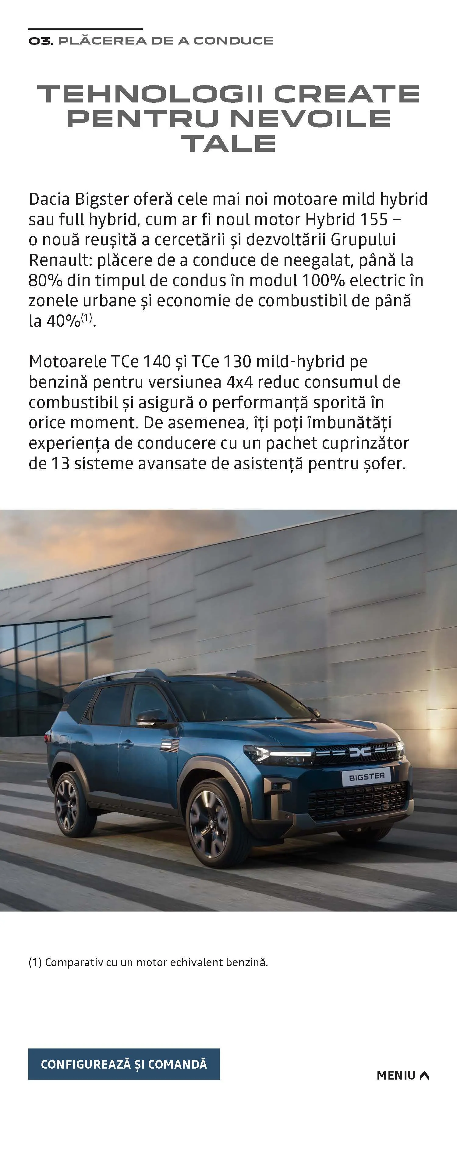 Catalog Dacia Super oferte de la 5 februarie până la 5 martie 2025 - Revista Pagina 3