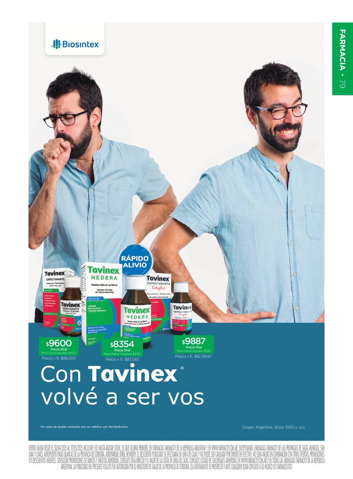 Ofertas de Farmacity Ofertas 6 de mayo al 17 de mayo 2025 - Página 81 del catálogo