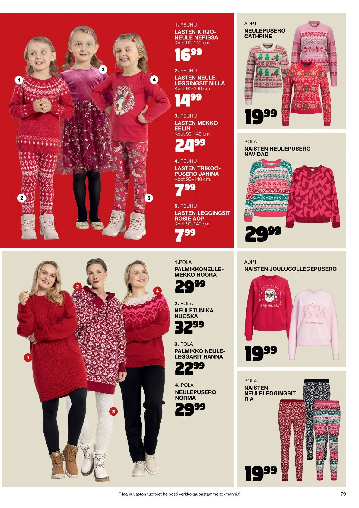  Tokmanni Tarjoukset voimassa alkaen 28. marraskuuta - 24. joulukuuta 2025 - Tarjouslehti sivu 79