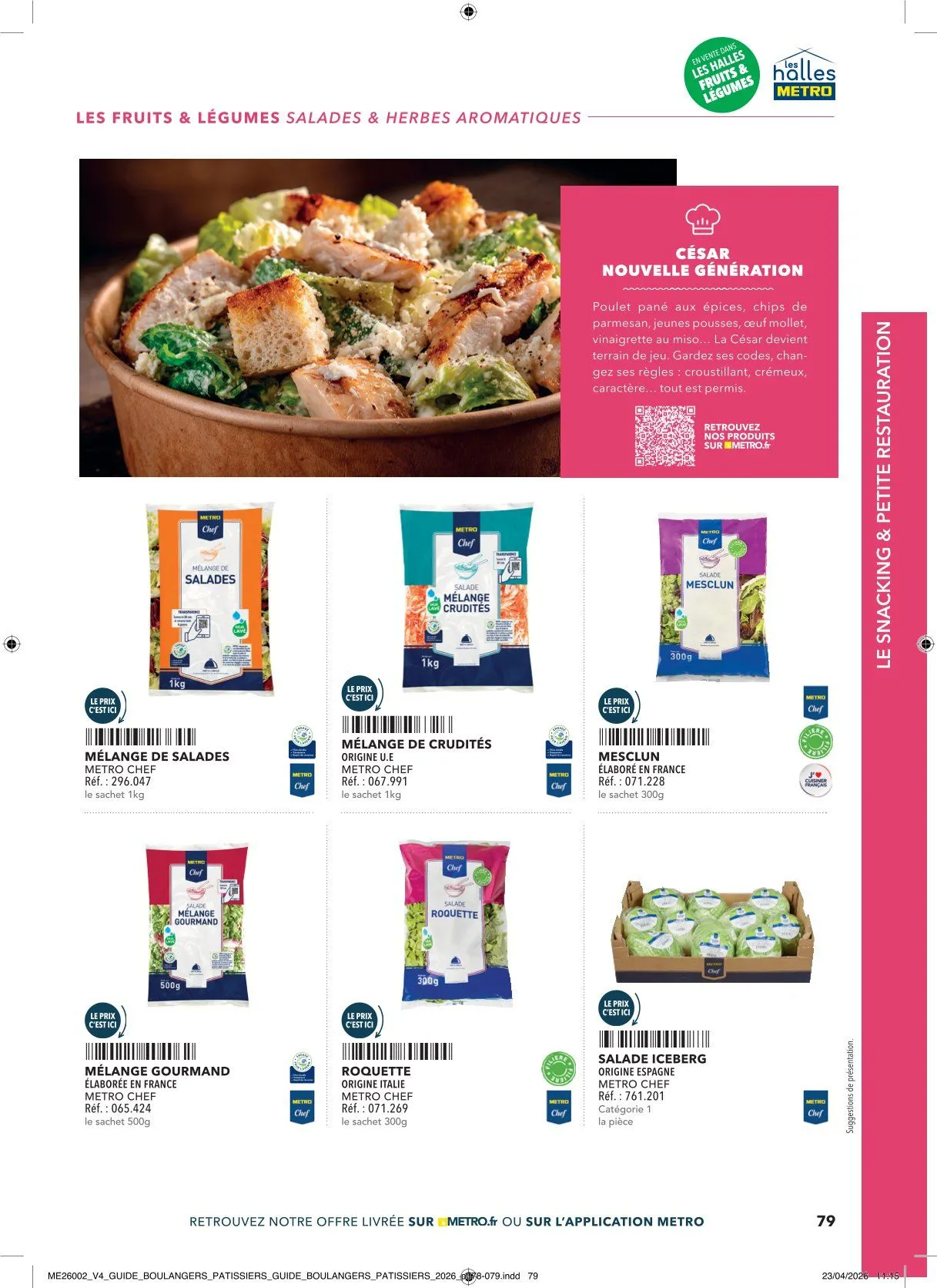 CATALOGUE du 29 avril au 31 mai 2026 - Catalogue page 79