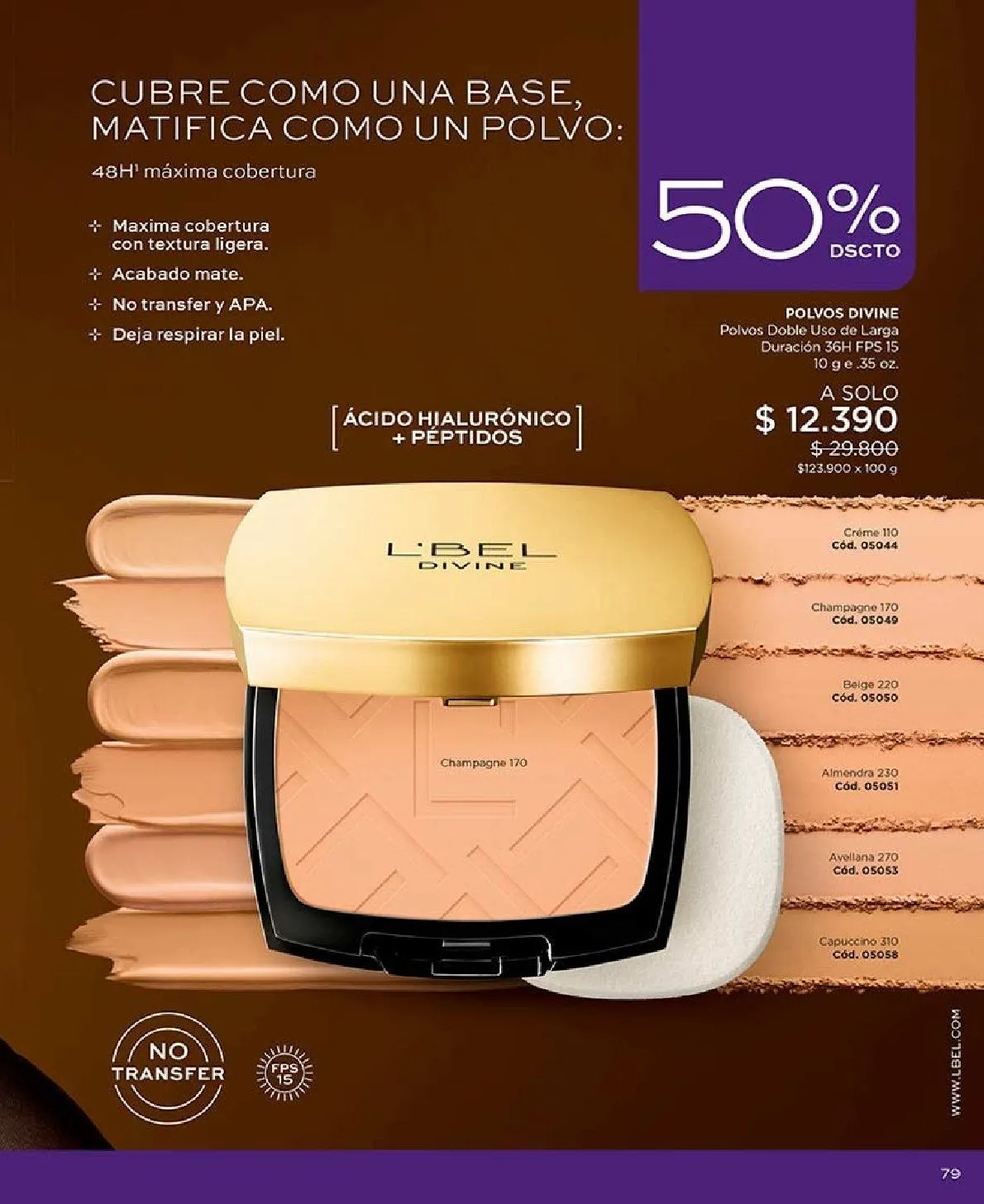 Catálogo de  L'Bel Ofertas 26 de junio al 30 de junio 2026 - Página 79