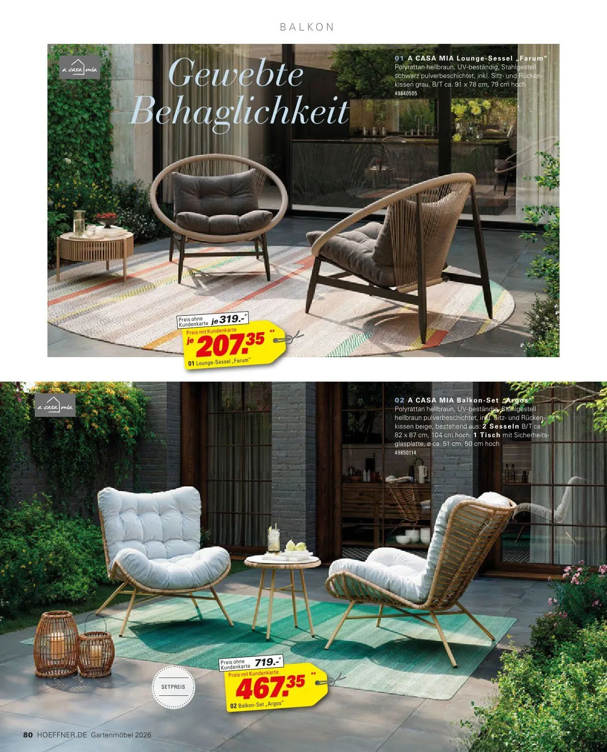 Höffner Angebote von 20. April bis 25. April 2026 - Prospekt seite 80