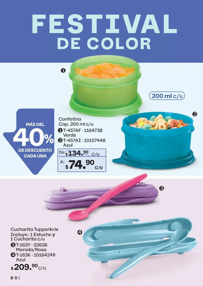 Catálogo de Tupperware catálogos y ofertas 24 de febrero al 31 de marzo 2026 - Pagina 60