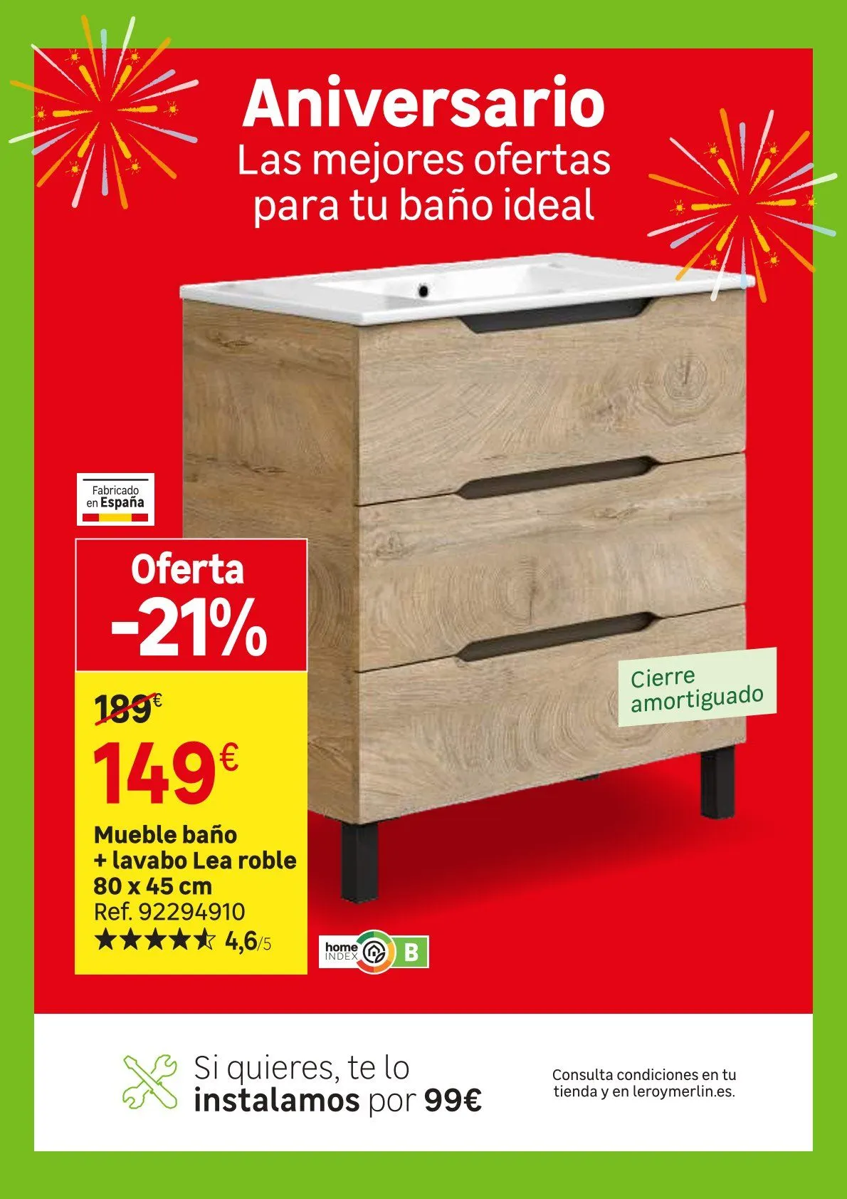 Catálogo de Leroy Merlin Ofertas 23 de junio al 20 de julio 2026 - Página 80