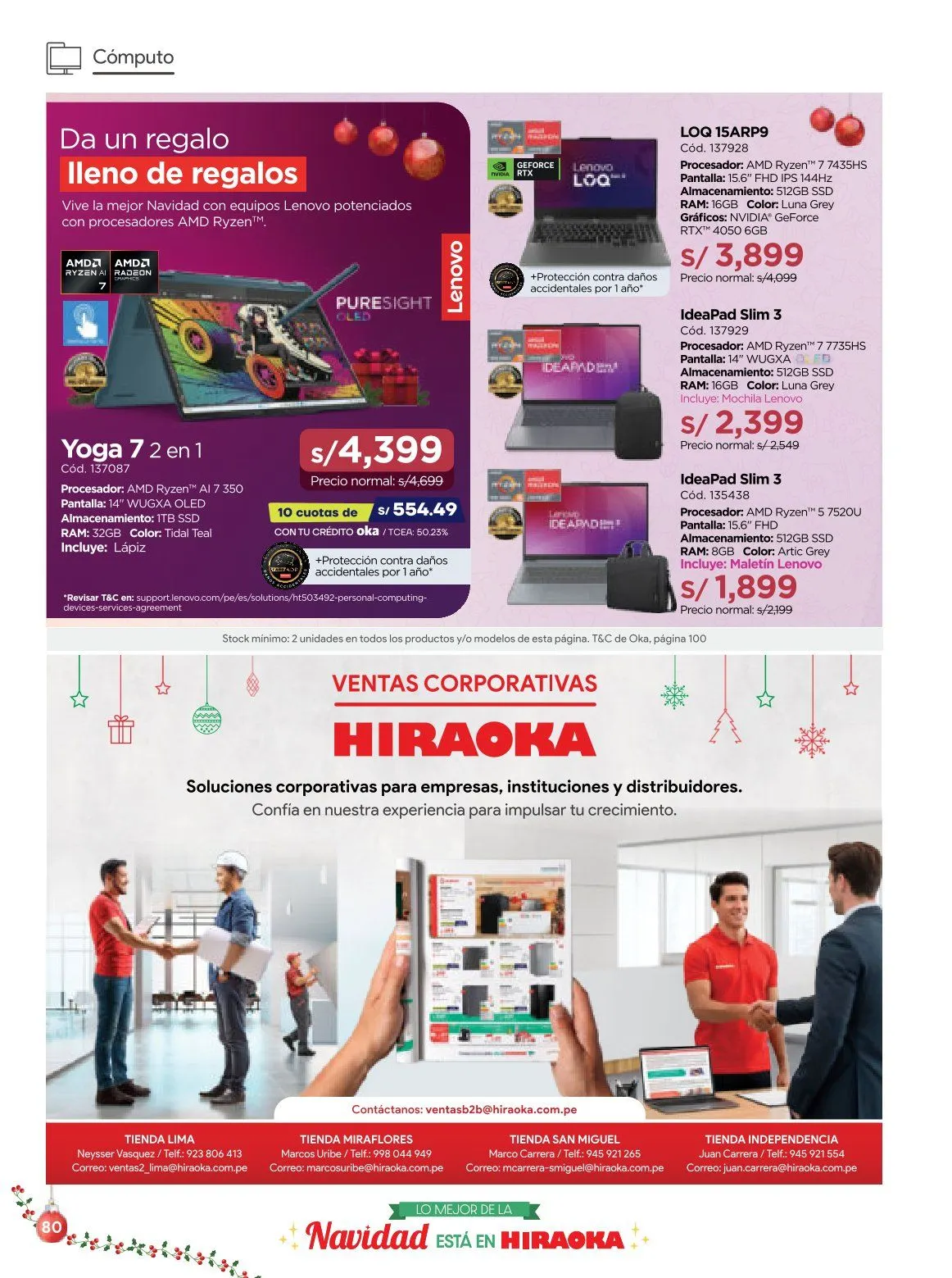 Catalogo de Hiraoka Ofertas 9 de diciembre al 31 de diciembre 2025 - Pag 80