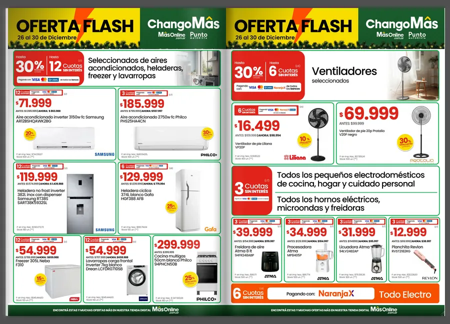 Ofertas de  Ofertas Changomas 26 de diciembre al 30 de diciembre 2025 - Página 8 del catálogo