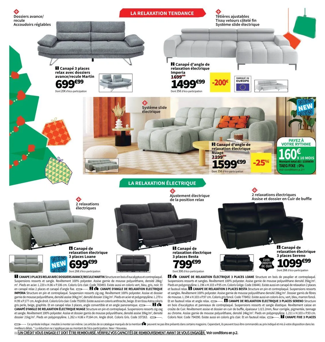 Catalogues Conforama du 28 octobre au 25 décembre 2025 - Catalogue page 8