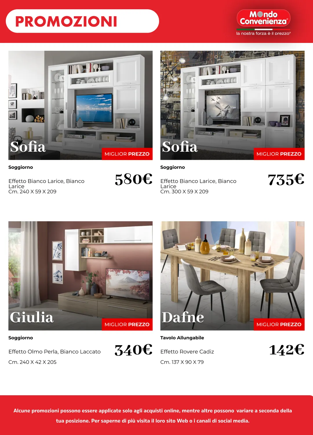 Mondo Convenienza Volantino da 7 luglio a 21 luglio di 2026 - Pagina del volantino 8