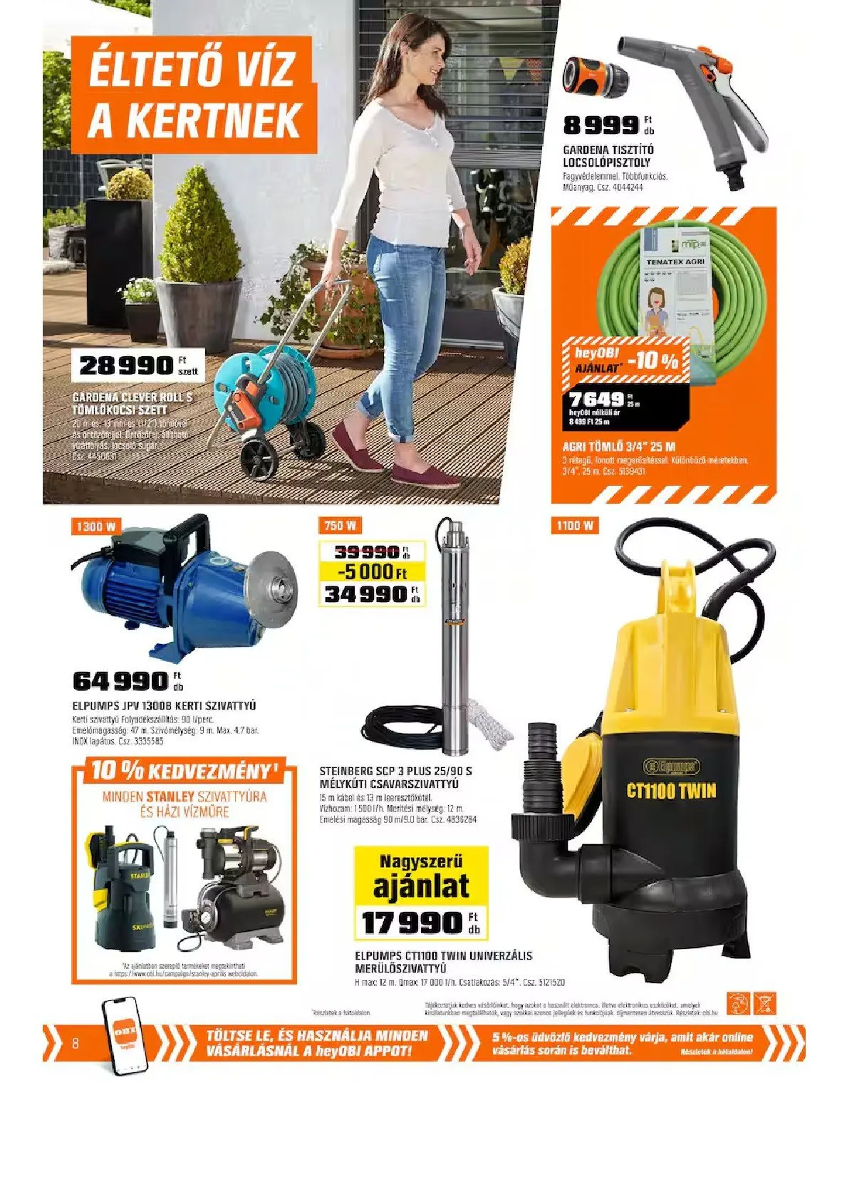 Katalógus OBI március 31.-tól április 26.-ig 2026. - Oldal 8
