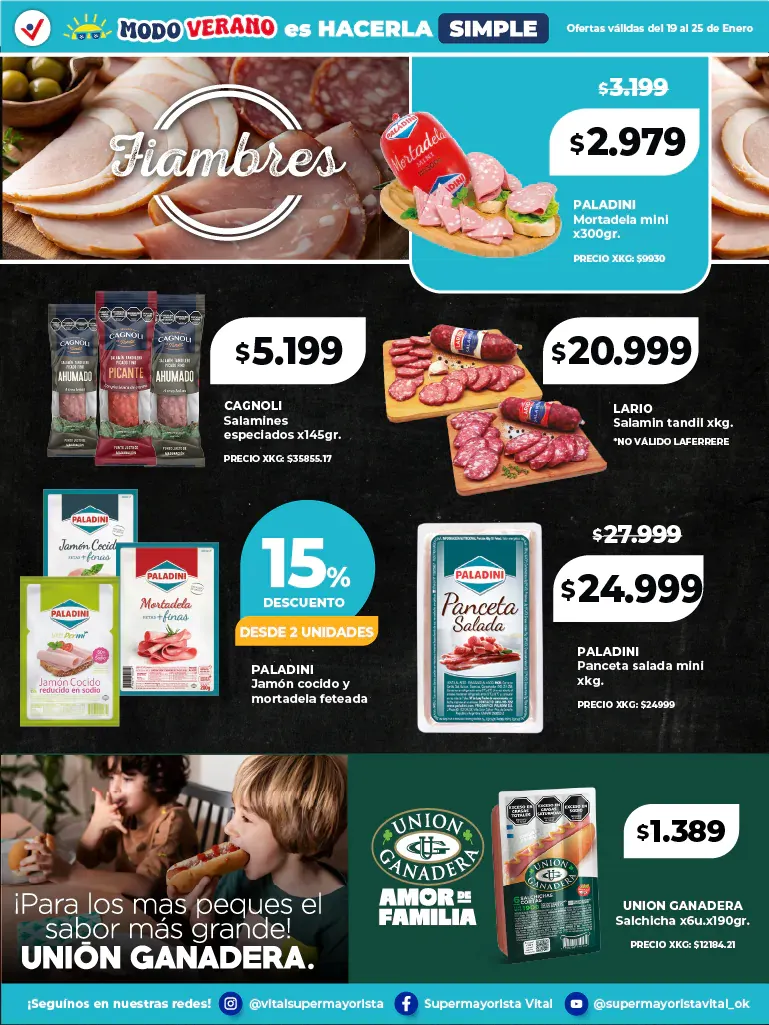 Ofertas de  Ofertas Vital 19 de enero al 25 de enero 2026 - Página 8 del catálogo