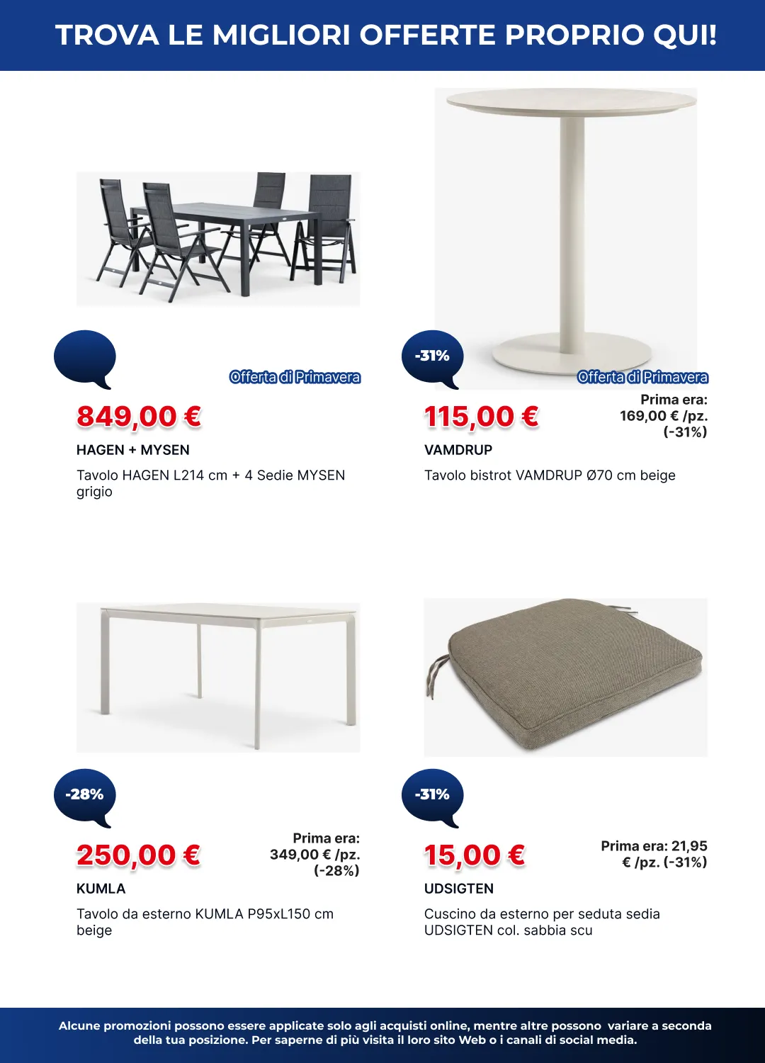 JYSK Volantino da 30 marzo a 20 aprile di 2026 - Pagina del volantino 8