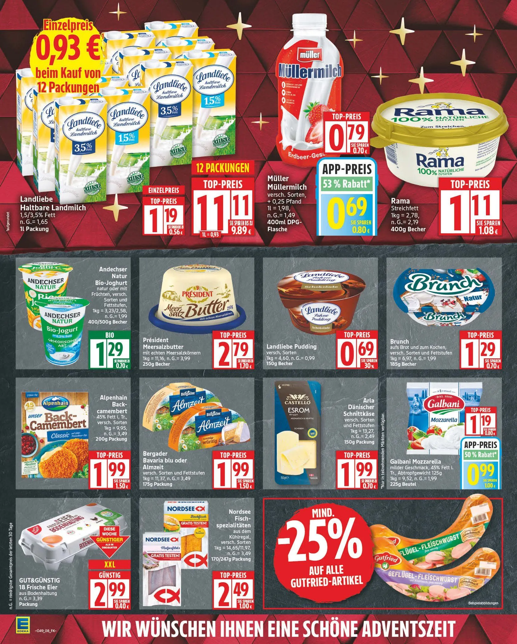 Edeka Sales von 1. Dezember bis 6. Dezember 2025 - Prospekt seite 8