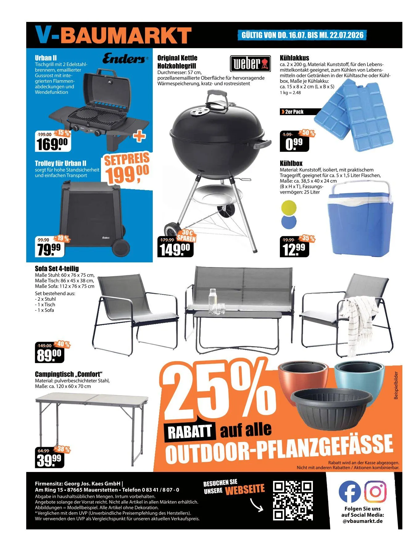 V-Baumarkt Angebote von 16. Juli bis 22. Juli 2026 - Prospekt seite 8
