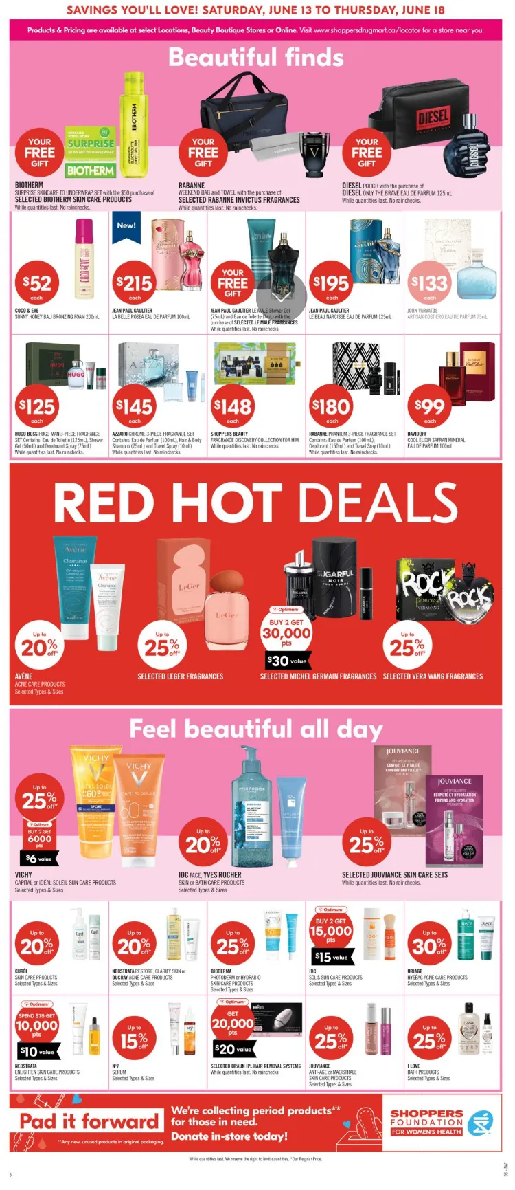 Shoppers Drug Mart Sales from June 13 to June 18 2026 - flyer page 8