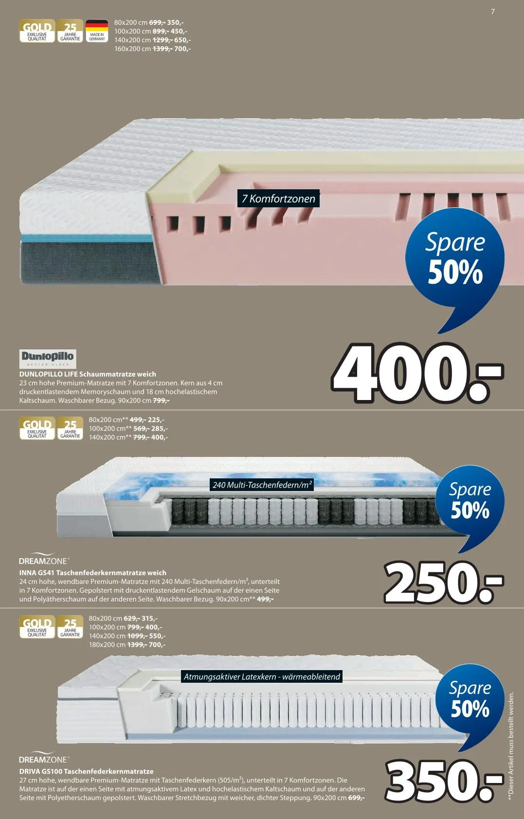 JYSK Angebote von 19. Oktober bis 29. November 2025 - Prospekt seite 7