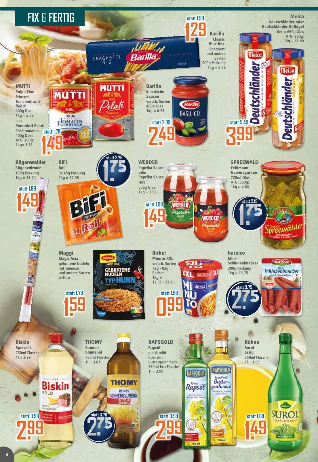 Klaas und Kock Prospekte von 21. Juli bis 26. Juli 2025 - Prospekt seite 8