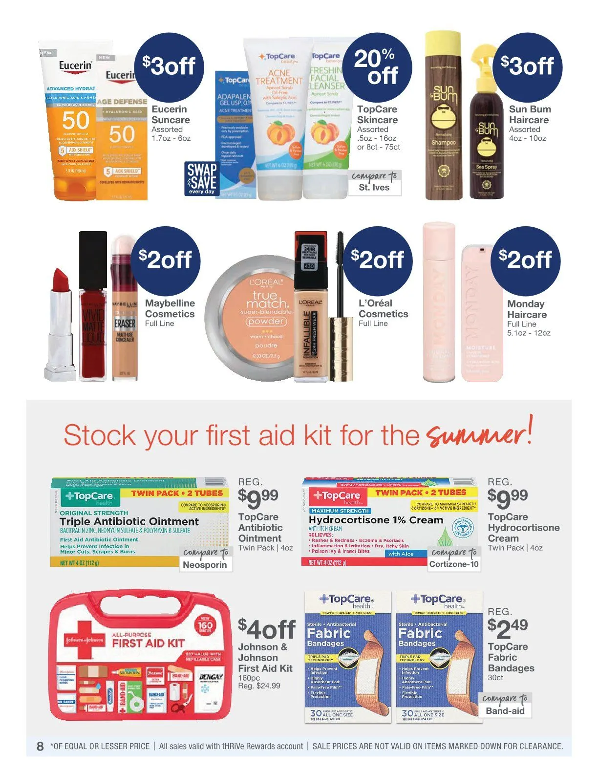 Weekly promotion Kinney Drugs weekly ads spanning from May 20 to May 26 2026 - Page 8 for Catalogue 365