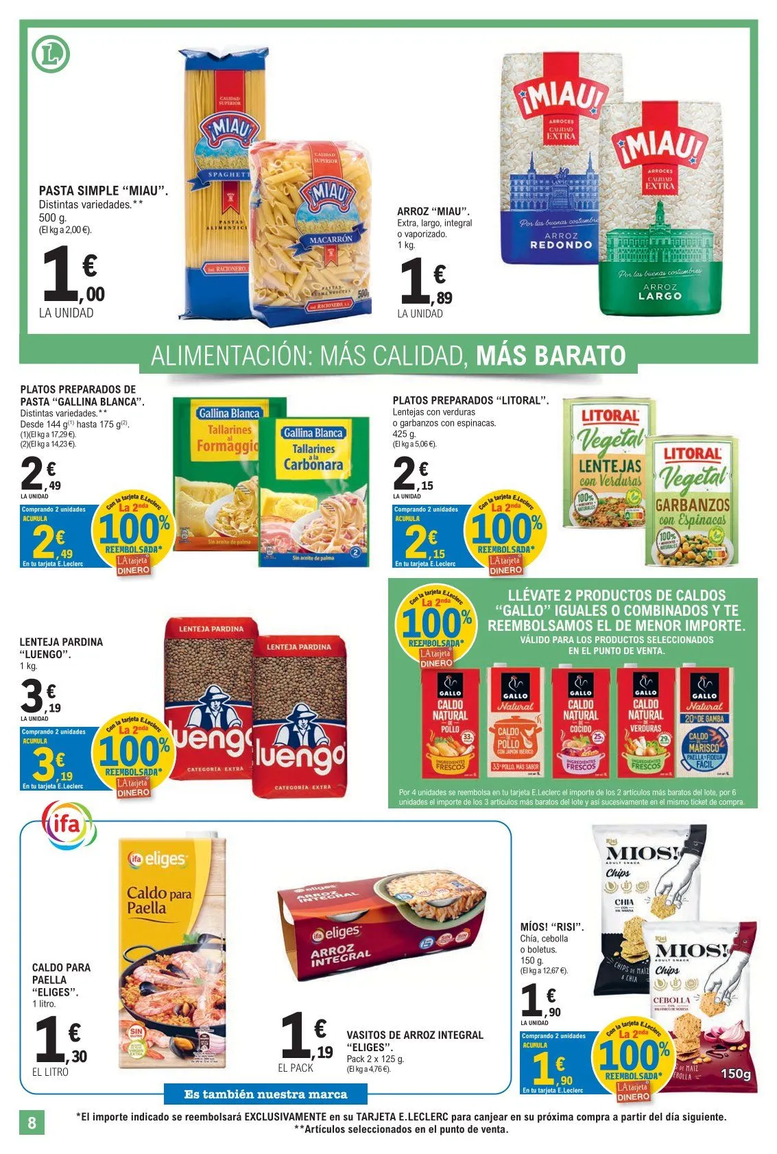 Catálogo de Ofertas de E.Leclerc 17 de junio al 28 de junio 2026 - Página 8