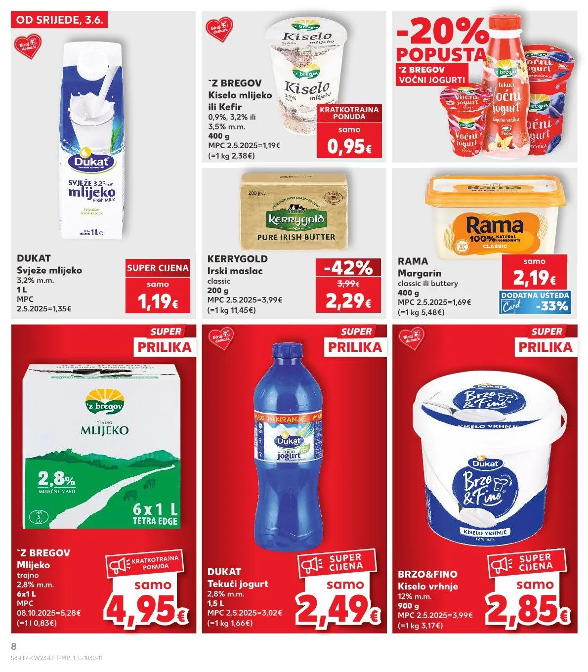 Katalog Kaufland od 3. lipnja do 9. lipnja 2026. - Pregled Stranica 8