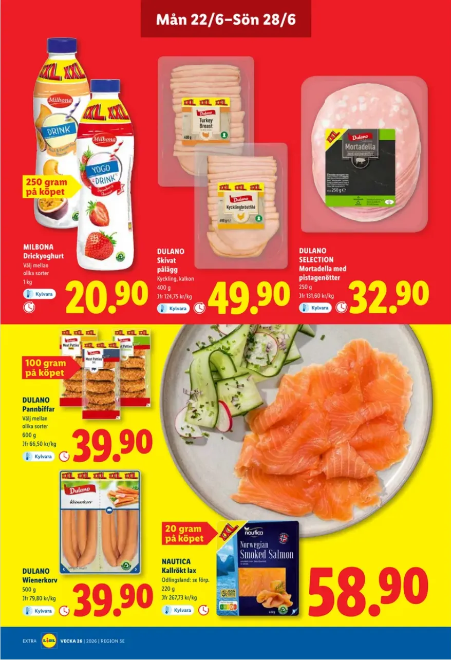 Senaste Lidl erbjudanden från 22 juni till 28 juni 2026 - Reklamblad sidor 8