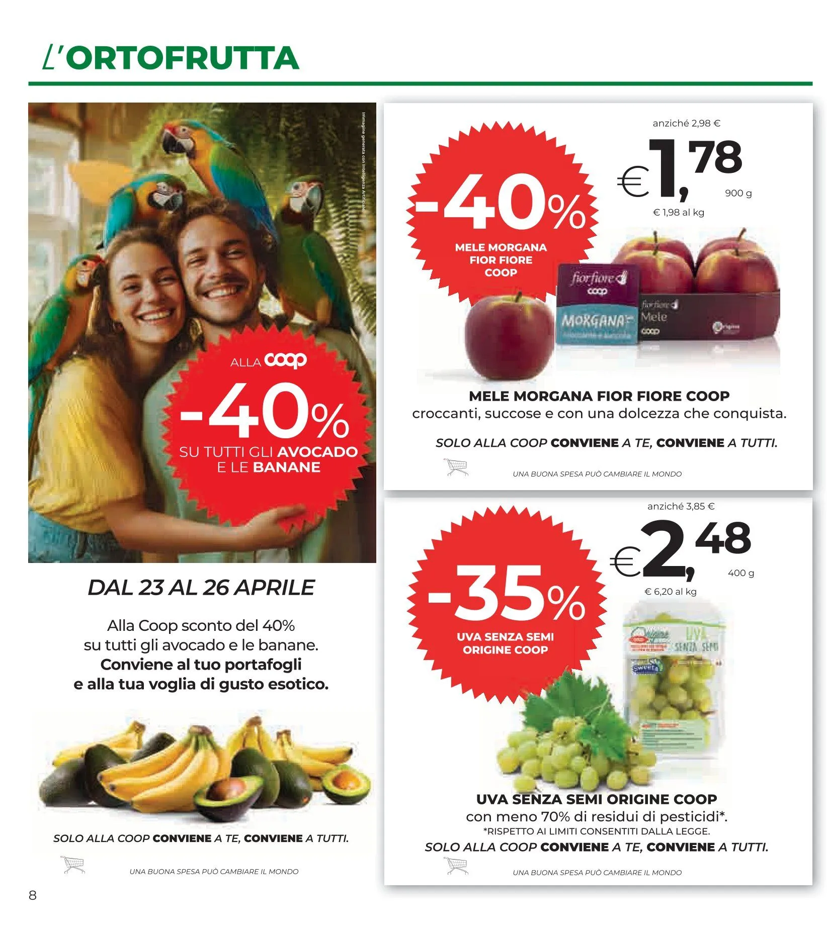  Volantini Ipercoop da 23 aprile a 6 maggio di 2026 - Pagina del volantino 8