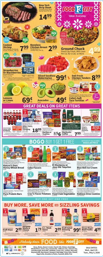 Weekly ad Food City Sales from April 29 to May 5 2026 - Page 8