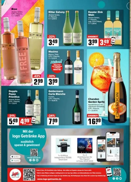 Logo Getränkemarkt Prospekte von 2. Juni bis 7. Juni 2025 - Prospekt seite 7