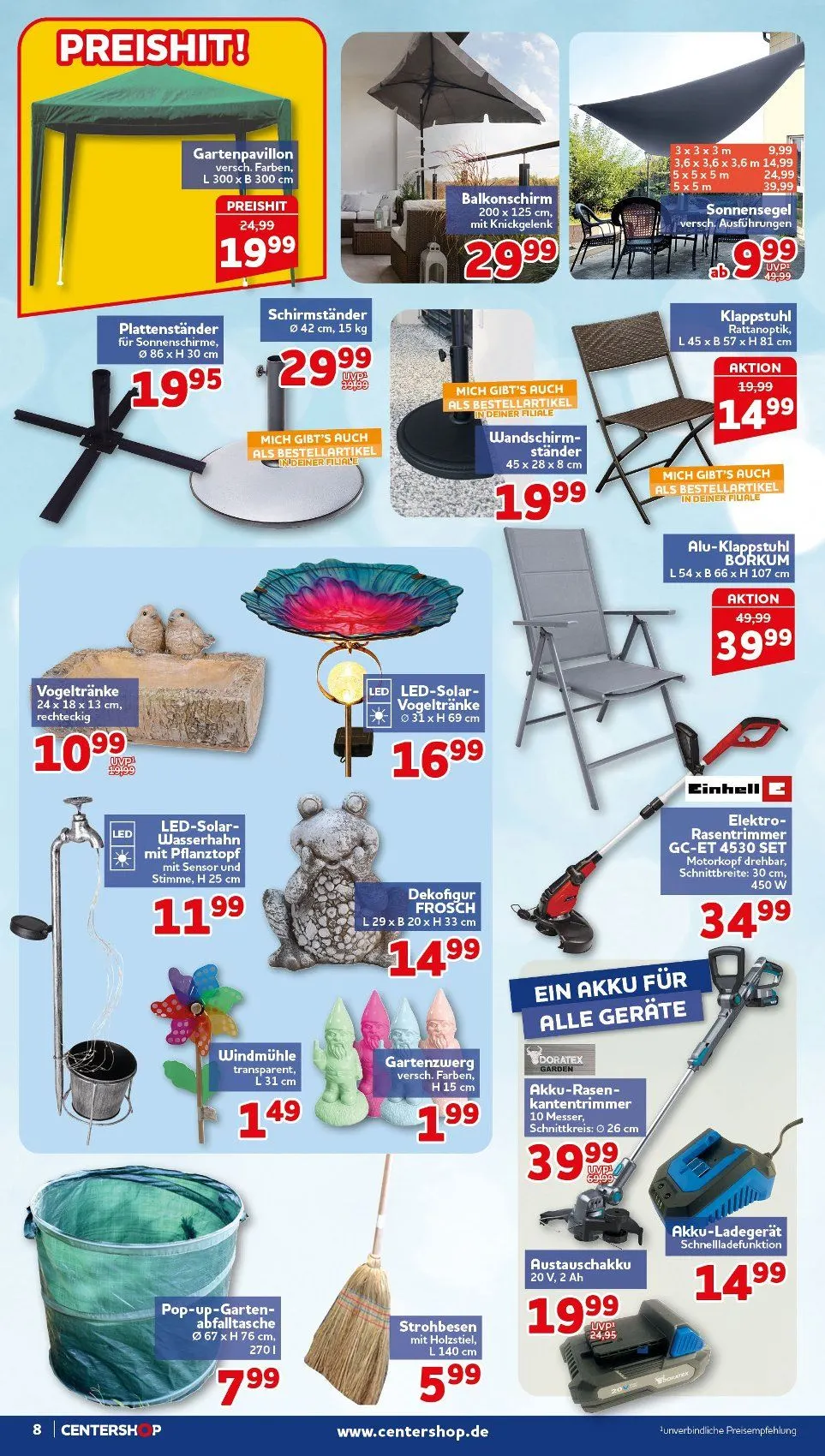 CENTERSHOP Angebote von 15. Juni bis 20. Juni 2026 - Prospekt seite 8