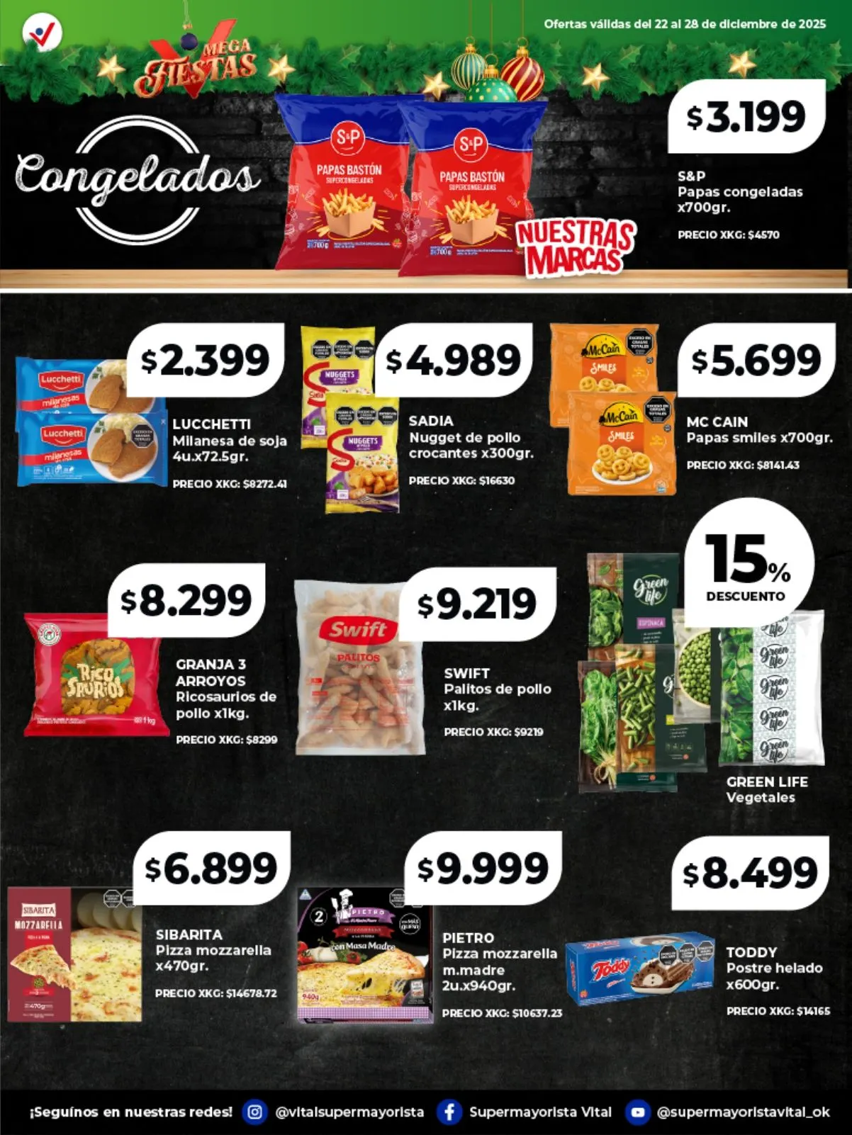 Ofertas de Ofertas Vital 22 de diciembre al 28 de diciembre 2025 - Página 8 del catálogo