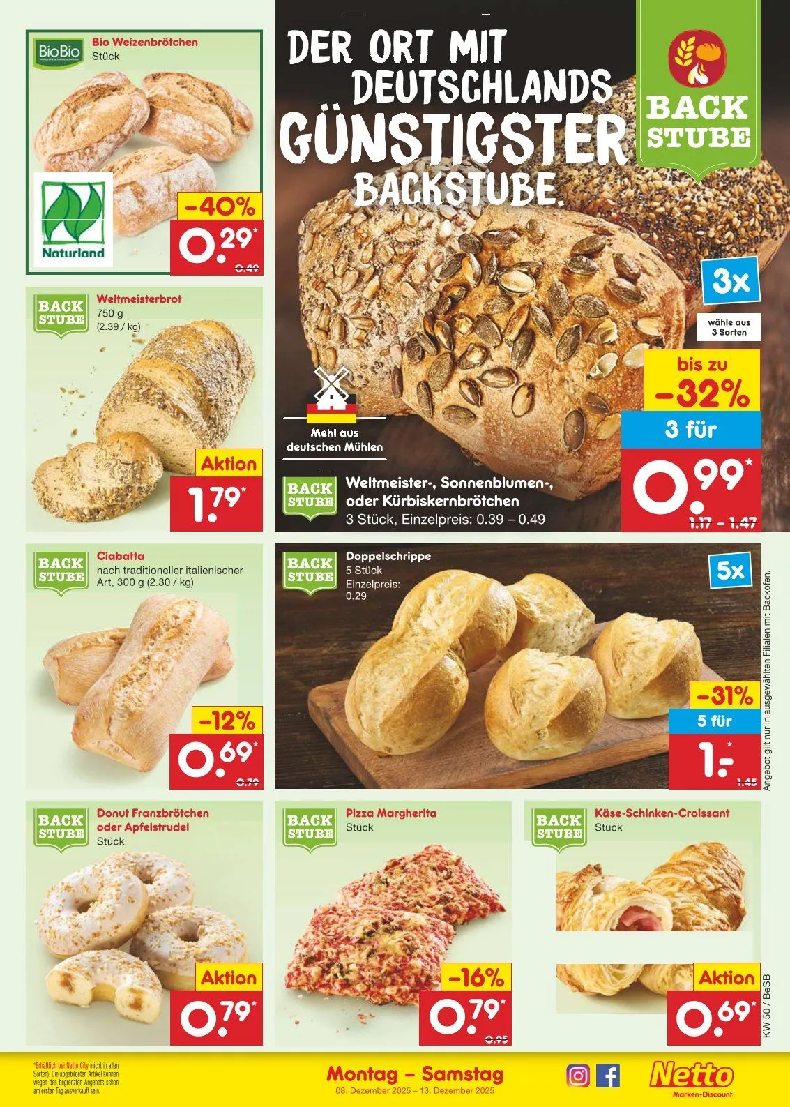 Netto Marken-Discount Angebote von 8. Dezember bis 13. Dezember 2025 - Prospekt seite 8