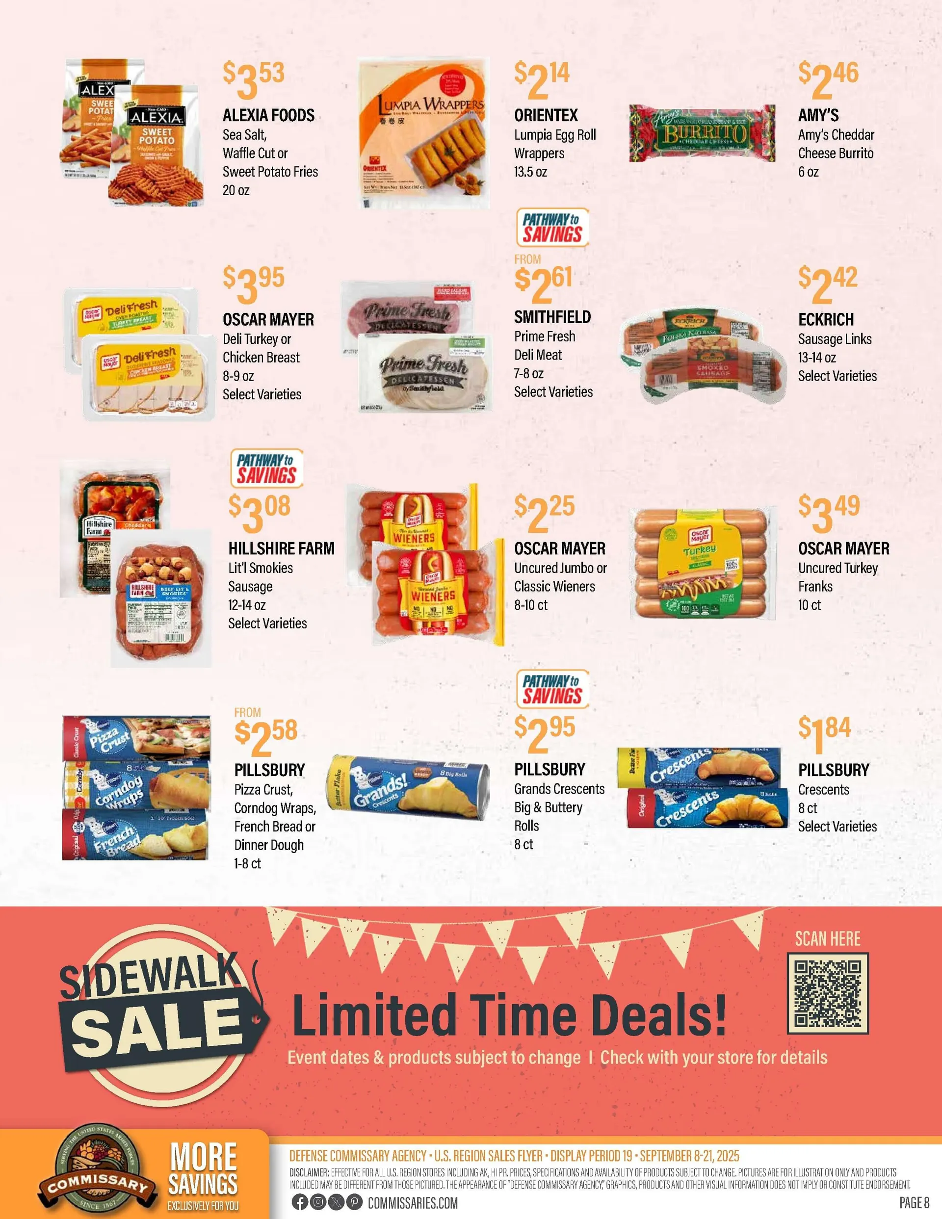 Weekly ad Commissary Sales from September 9 to September 21 2025 - Page 8