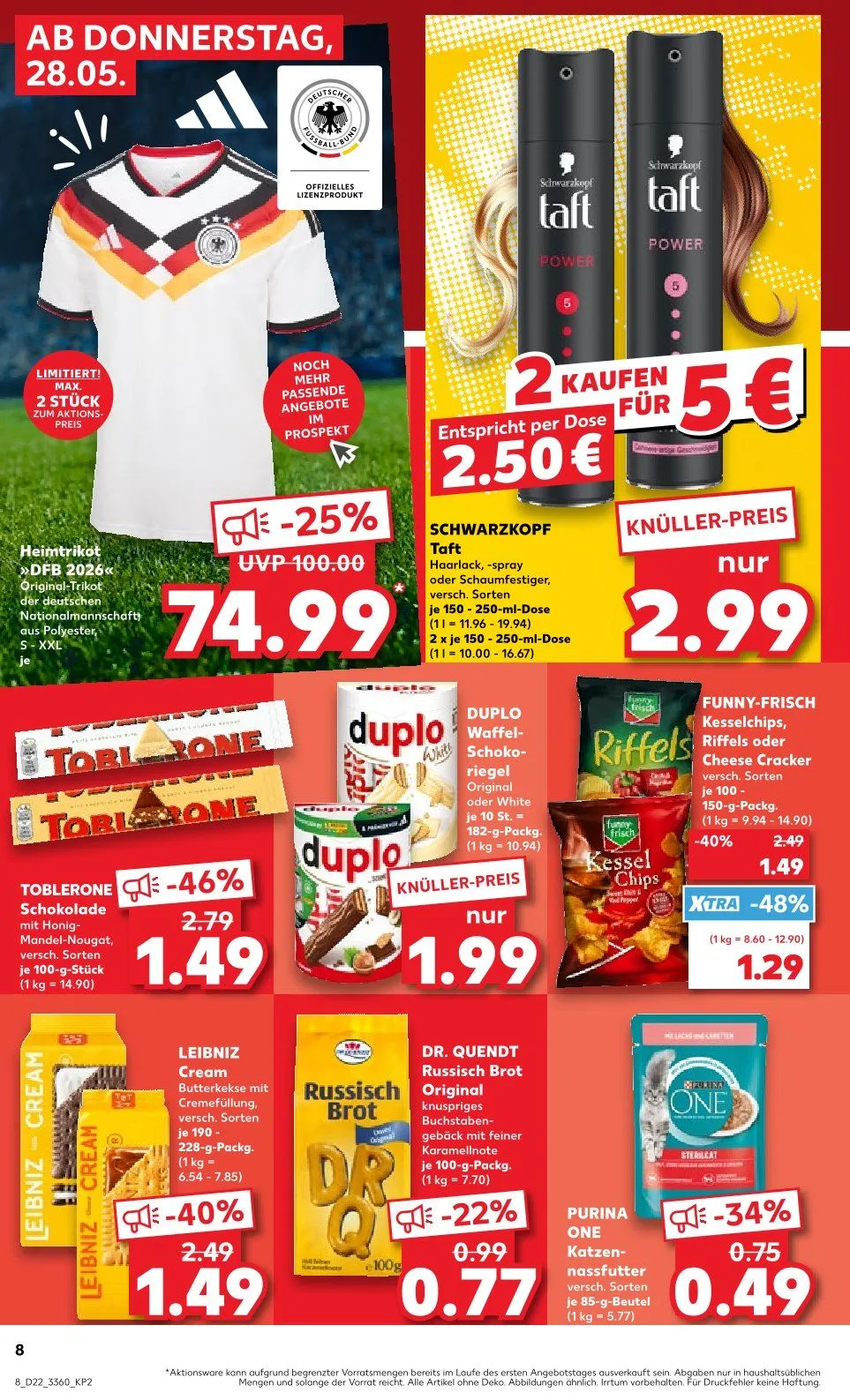 Kaufland Prospekte von 28. Mai bis 3. Juni 2026 - Prospekt seite 8