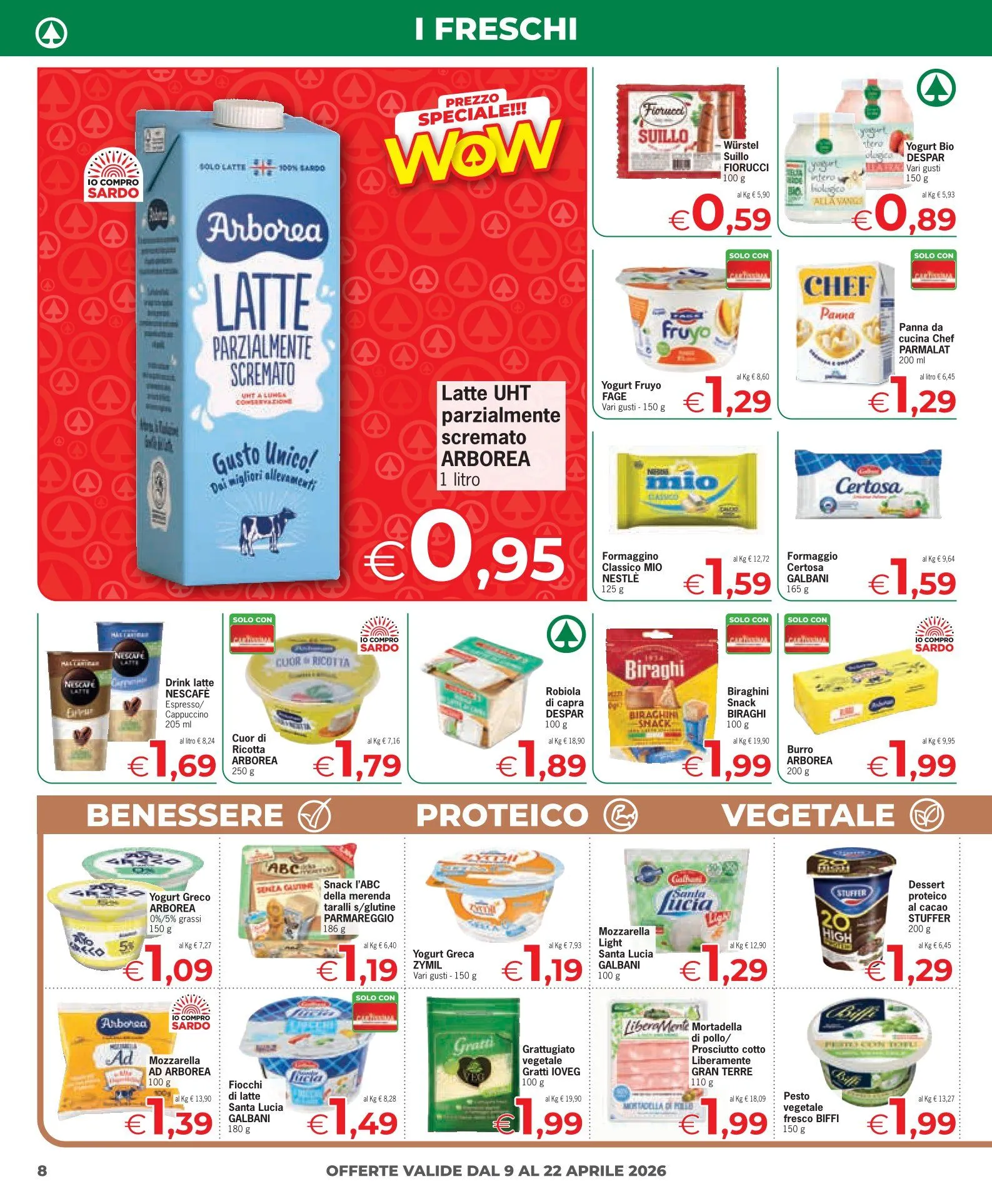  Eurospar Volantino da 9 aprile a 22 aprile di 2026 - Pagina del volantino 8