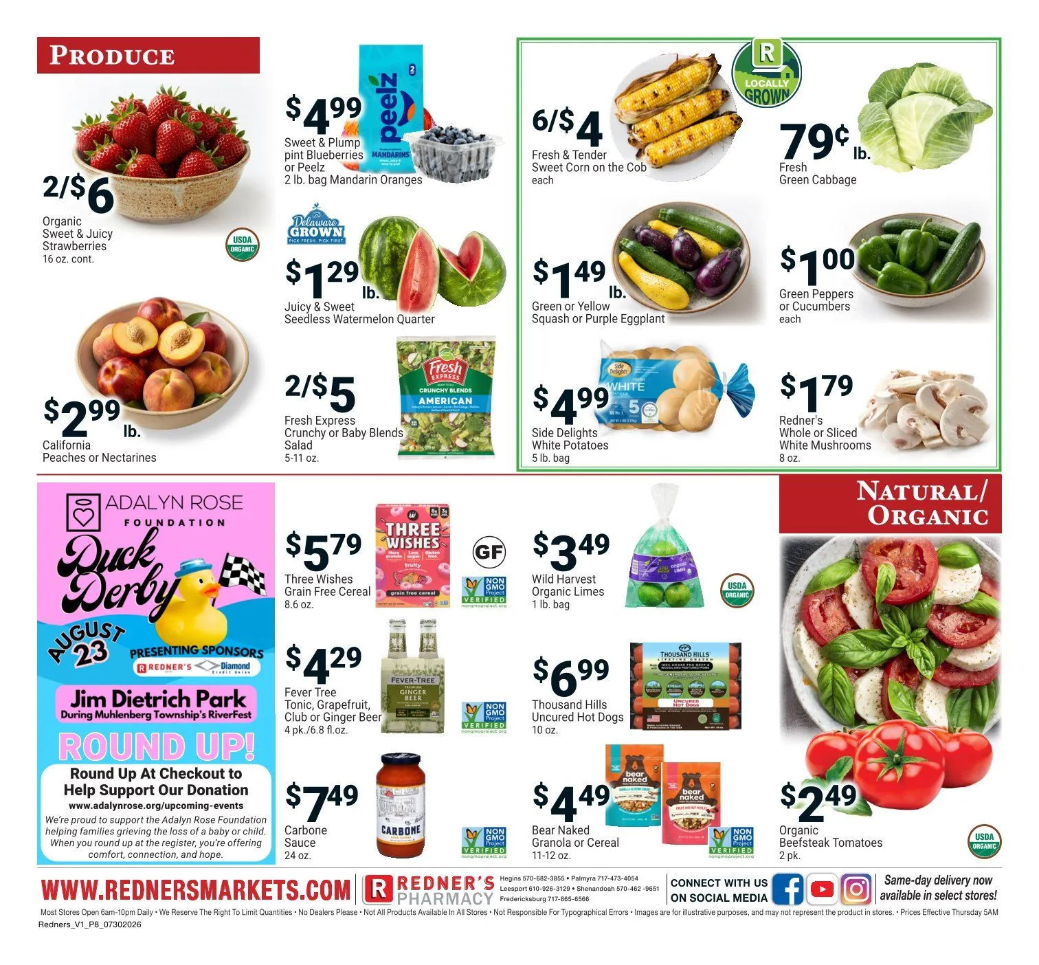Weekly ad Redner's Market Sales from July 30 to August 5 2026 - Page 8