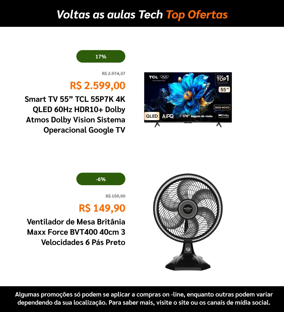 Encarte de  Ponto Frio Ofertas 22 de maio até 10 de junho 2026 - Pagina 8