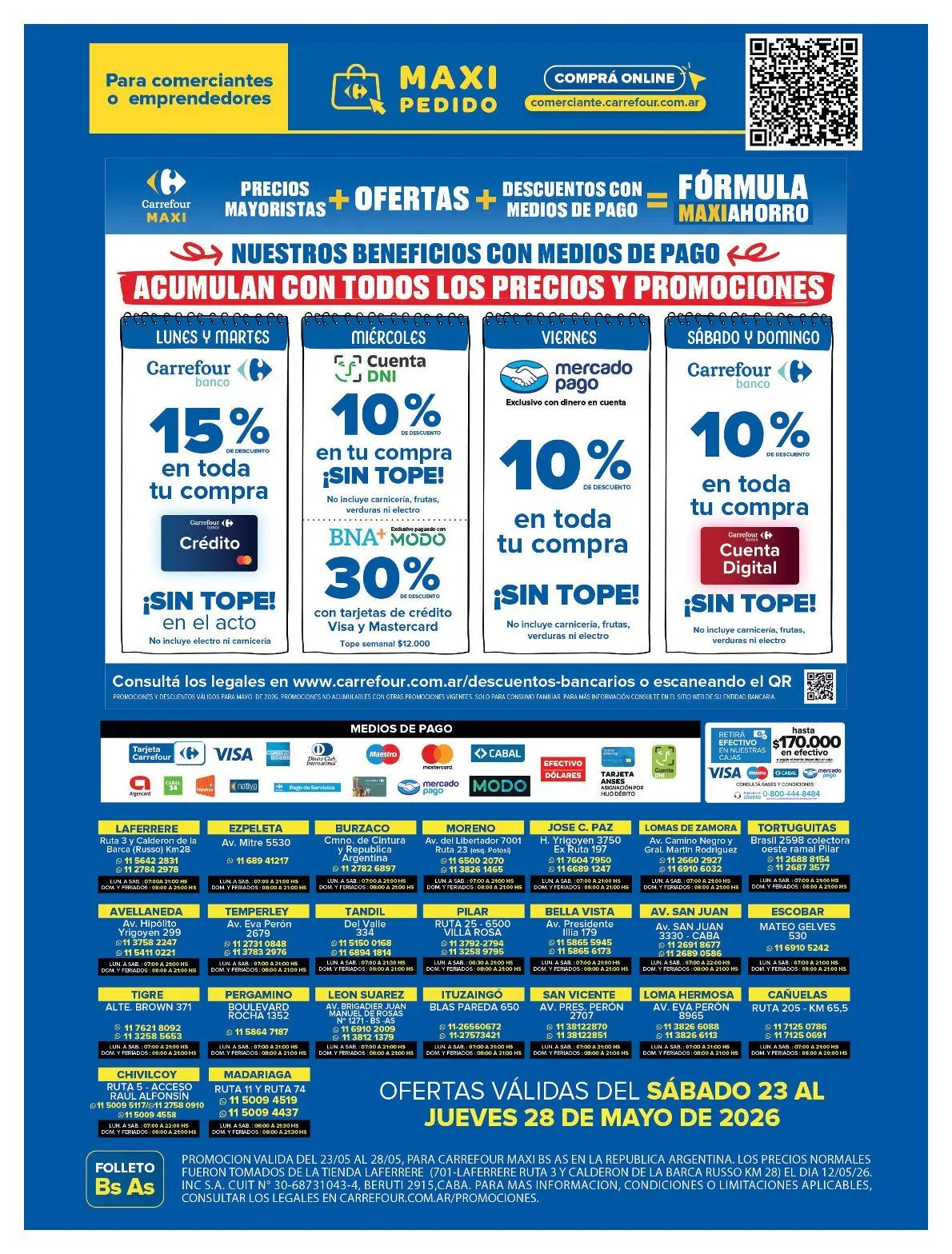Ofertas de Ofertas Carrefour Maxi  22 de mayo al 28 de mayo 2026 - Página 8 del catálogo