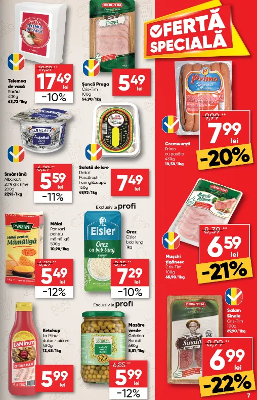 Catalog Oferte de neratat Profi de la 19 martie până la 4 aprilie 2025 - Revista Pagina 7