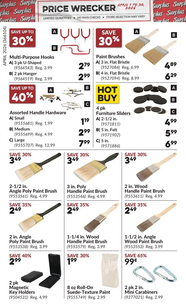 Princess Auto Sales from April 1 to April 30 2026 - flyer page 8