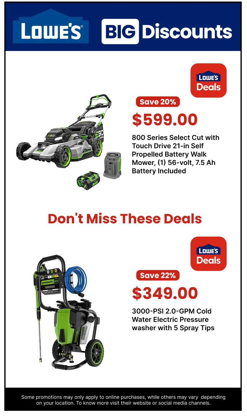 Weekly ad Lowe's Sales from June 4 to June 23 2026 - Page 8