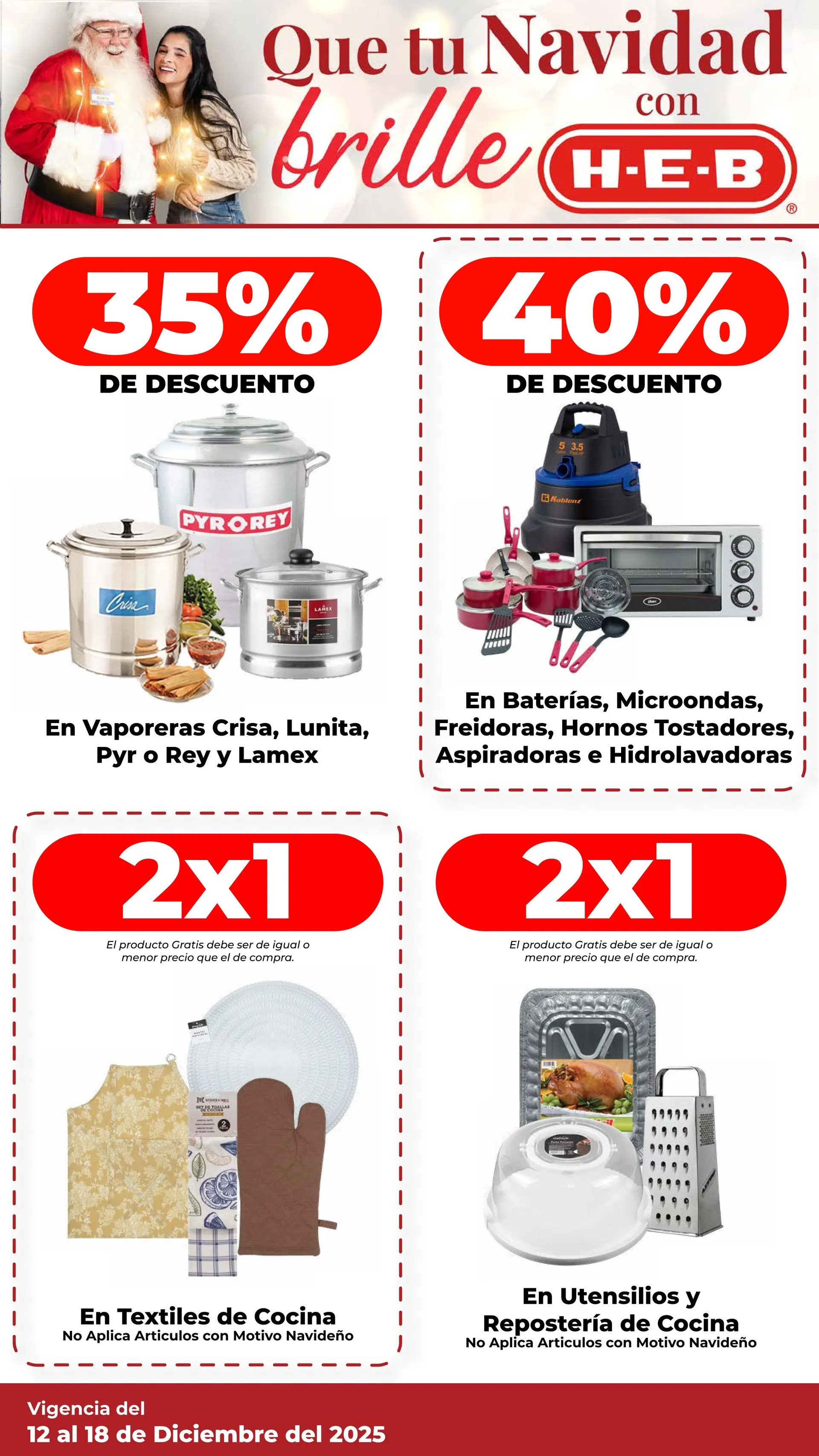 Catálogo de H-E-B Ofertas 12 de diciembre al 15 de diciembre 2025 - Pagina 8